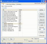 Easy-Pro Midi to Audio Converter screenshot